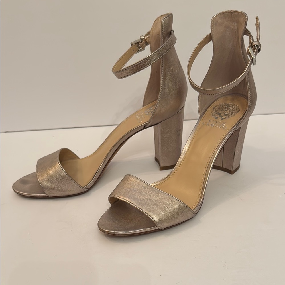 Vince Camuto Metallic Heels